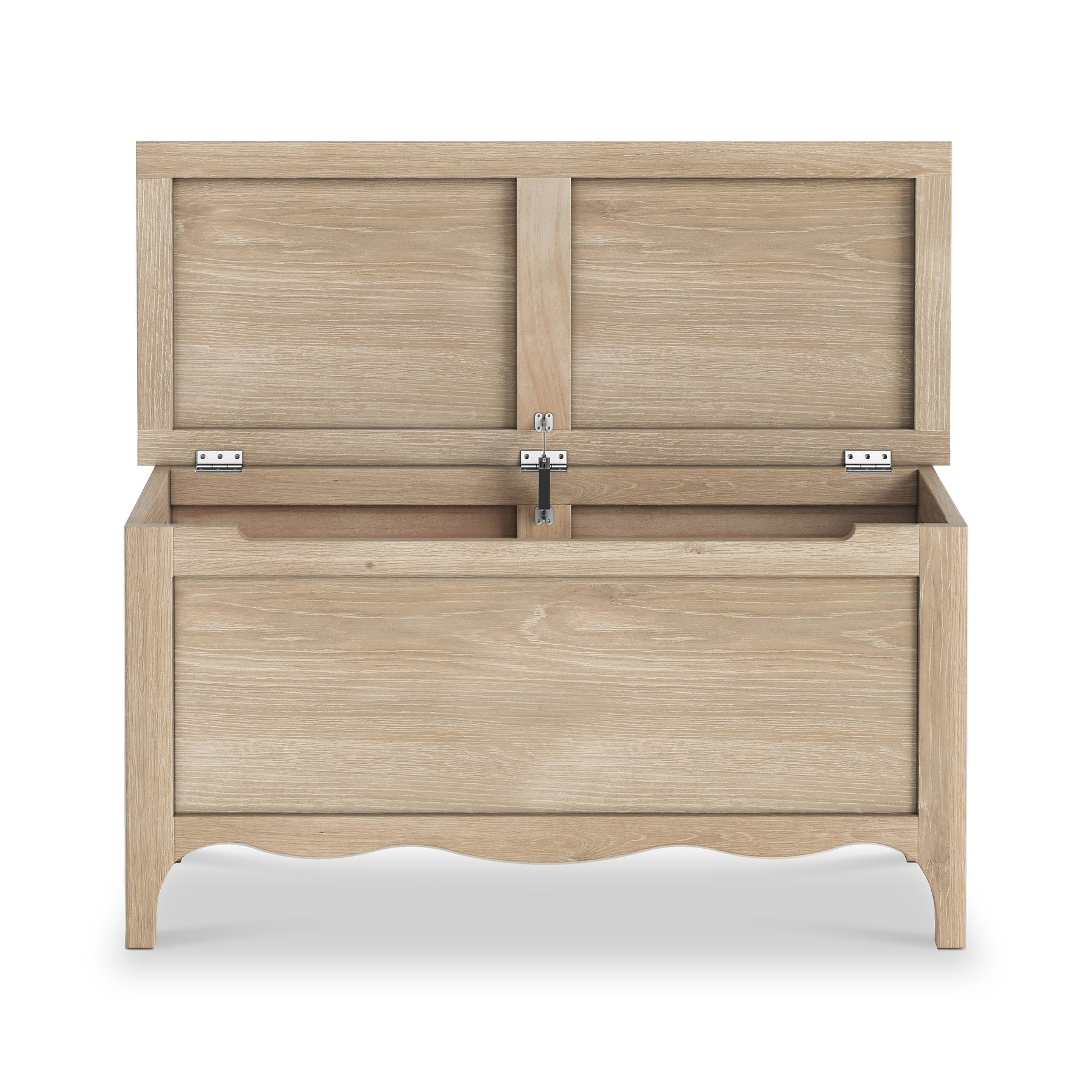 Celine Washed Oak Blanket Box from Roseland Furniture