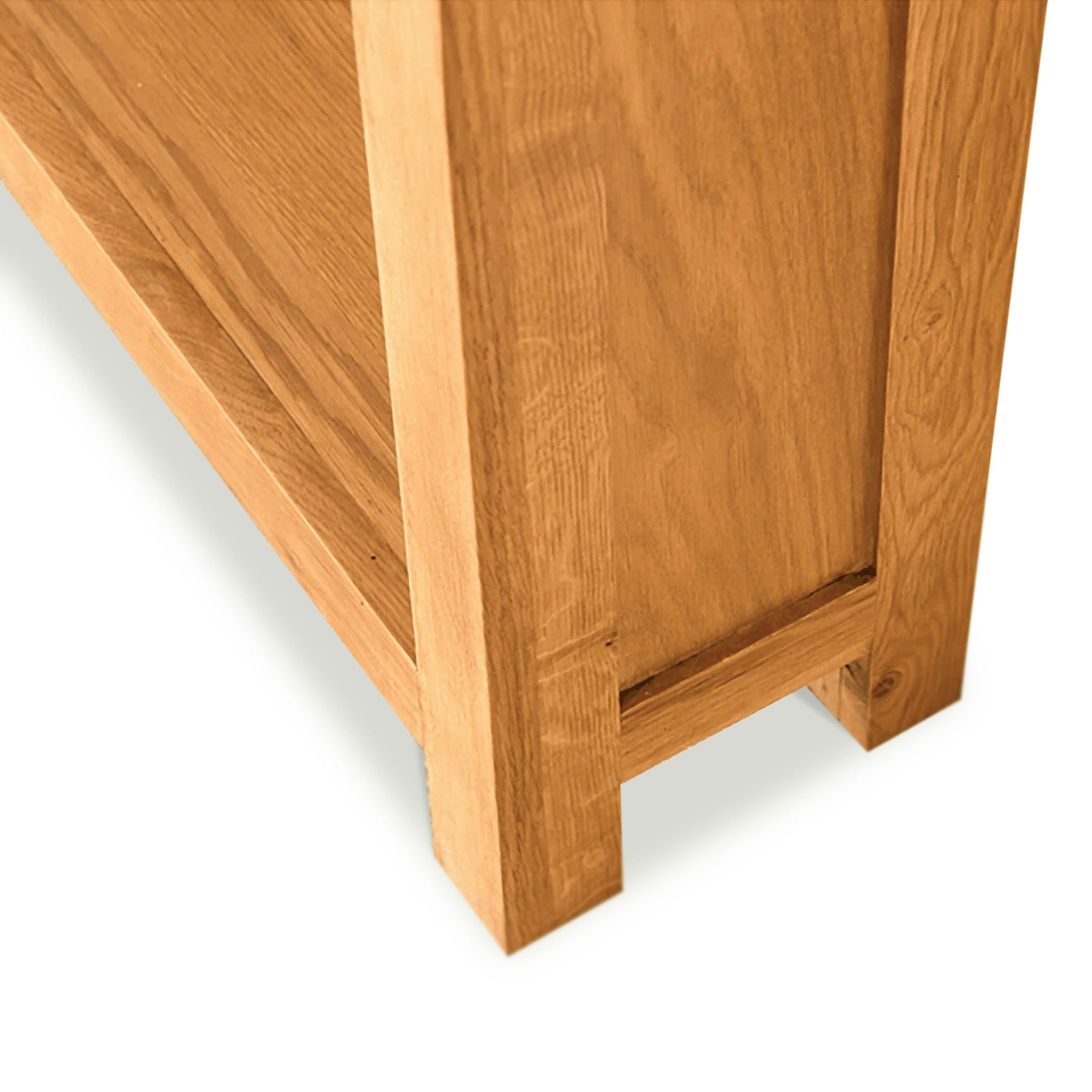 Lanner Oak Large Bookcase by Roseland Furniture