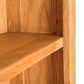 Lanner Oak Large Bookcase by Roseland Furniture