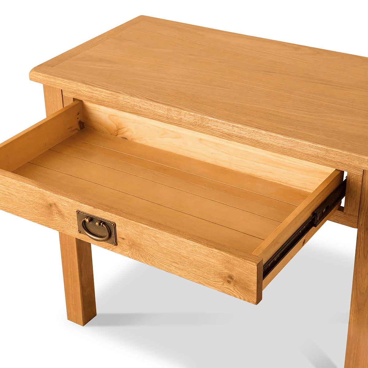 Lanner Oak Desk by Roseland Furniture
