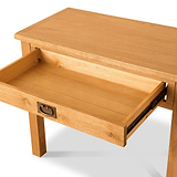 Lanner Oak Desk by Roseland Furniture