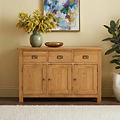 Lanner Oak Large Sideboard from Roseland Furniture
