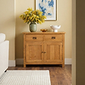 Lanner Oak Small Sideboard from Roseland Furniture