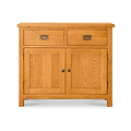 Lanner Oak Small Sideboard from Roseland Furniture