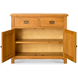 Lanner Oak Small Sideboard from Roseland Furniture