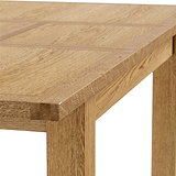 Lanner Oak Compact Extending Dining Table from Roseland Furniture