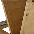 Lanner Oak Compact Extending Dining Table from Roseland Furniture