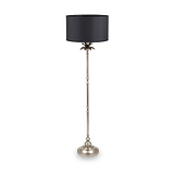 Trafalgar Nickel Palm Tree Floor Lamp