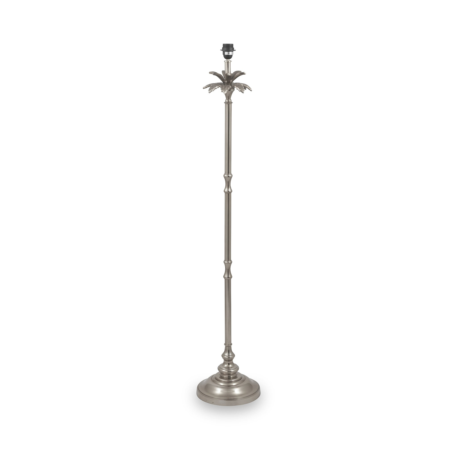 Trafalgar Nickel Palm Tree Floor Lamp from Roseland Furniture