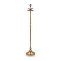 Trafalgar Gold Palm Tree Stick Floor Lamp from Roseland Furniture