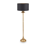 Trafalgar Gold Palm Tree Stick Floor Lamp