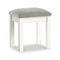 Ingleby Dressing Table Stool Coconut White from Roseland Furniture