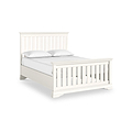 Ingleby Slatted Bedframe Double Coconut White from Roseland Furniture