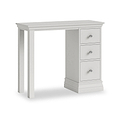 Ingleby Single Pedestal Dressing Table Light Grey Group1 from Roseland Furniture