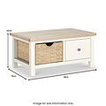 Farrow Basket Coffee Table from Roseland Furniture