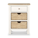 Farrow Basket Side Table from Roseland Furniture