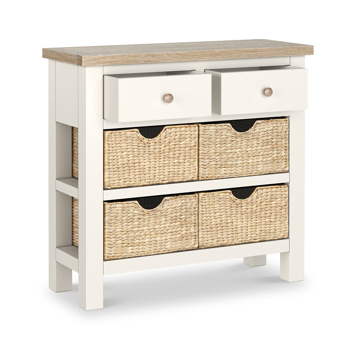 Farrow Basket Console Table from Roseland Furniture