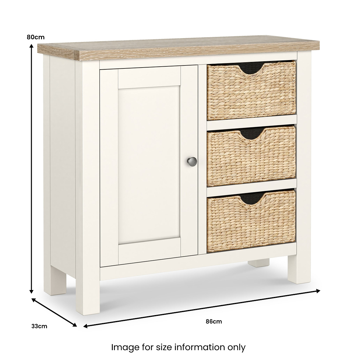 Farrow Basket Small Sideboard from Roseland Furniture