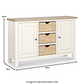 Farrow Basket Large Sideboard from Roseland Furniture