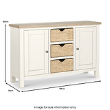 Farrow Basket Large Sideboard from Roseland Furniture