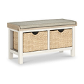 Farrow Basket Storage Bench from Roseland Furniture