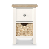 Farrow Basket Slim Bedside from Roseland Furniture