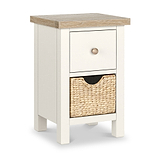 Farrow Basket Slim Bedside from Roseland Furniture