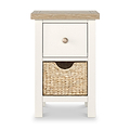 Farrow Basket Slim Bedside from Roseland Furniture