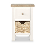 Farrow Basket Slim Bedside from Roseland Furniture