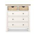 Farrow Basket 2 Over 3 Drawer Chest from Roseland Furniture