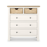 Farrow Basket 2 Over 3 Drawer Chest from Roseland Furniture