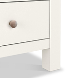 Farrow Basket 2 Over 3 Drawer Chest from Roseland Furniture