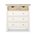 Farrow Basket 2 Over 3 Drawer Chest from Roseland Furniture