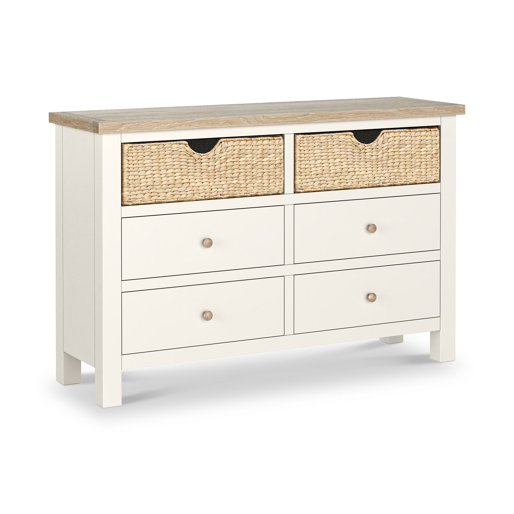 Farrow Basket 6 Drawer Chest from Roseland Furniture