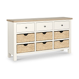 Farrow Basket 9 Drawer Chest from Roseland Furniture