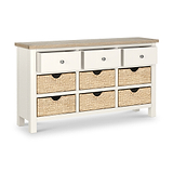 Farrow Basket 9 Drawer Chest from Roseland Furniture