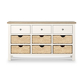 Farrow Basket 9 Drawer Chest from Roseland Furniture