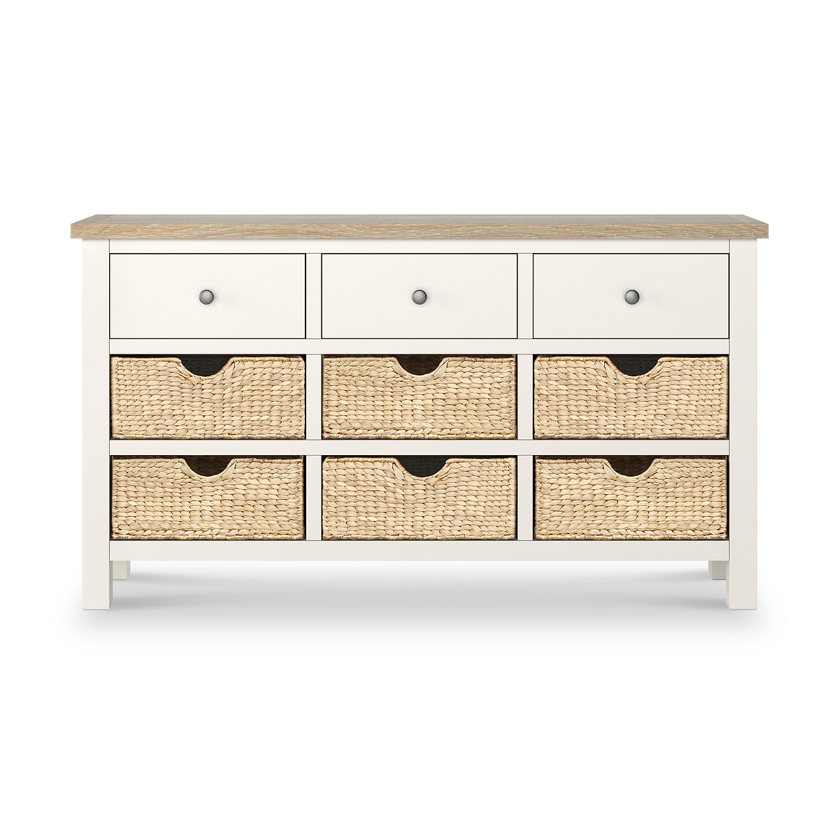 Farrow Basket 9 Drawer Chest from Roseland Furniture