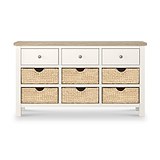 Farrow Basket 9 Drawer Chest from Roseland Furniture