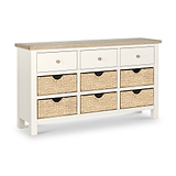 Farrow Basket 9 Drawer Chest from Roseland Furniture