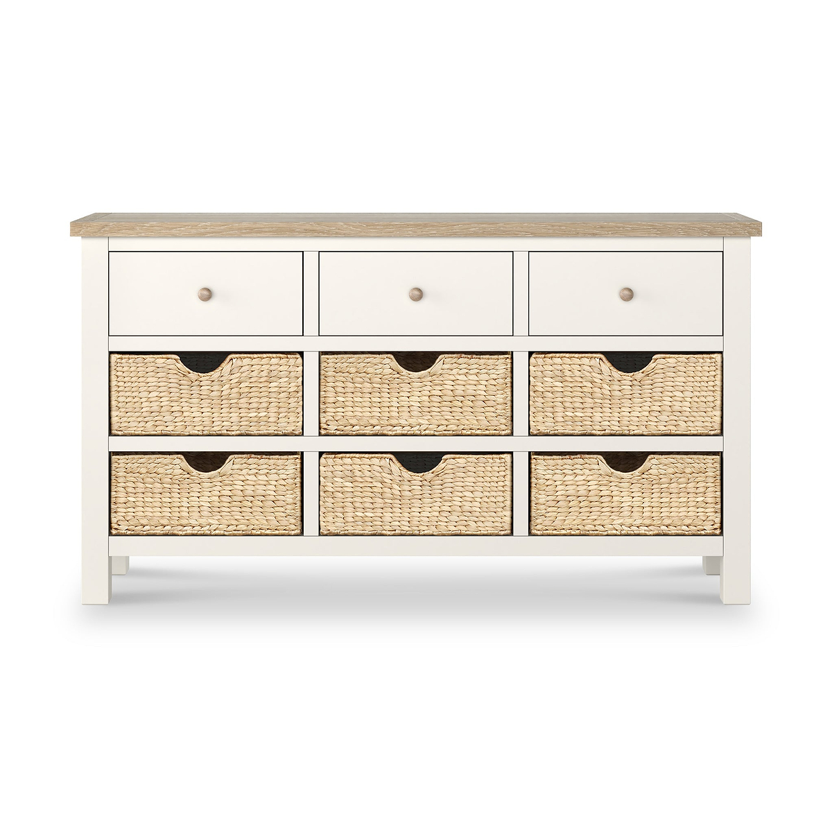 Farrow Basket 9 Drawer Chest from Roseland Furniture