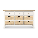 Farrow Basket 9 Drawer Chest from Roseland Furniture