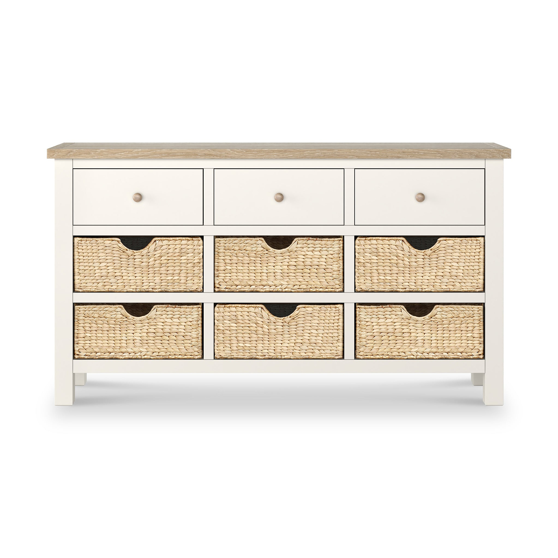 Farrow Basket 9 Drawer Chest from Roseland Furniture