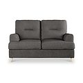 Foxton Charcoal 2 Seater Sofa from Roseland Furniture
