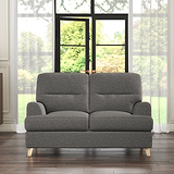 Foxton Charcoal 2 Seater Sofa from Roseland Furniture
