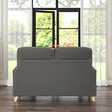 Foxton Charcoal 2 Seater Sofa from Roseland Furniture