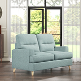 Foxton Teal 2 Seater Sofa from Roseland Furniture
