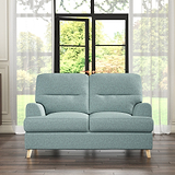 Foxton Teal 2 Seater Sofa from Roseland Furniture