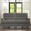 Foxton Charcoal 3 Seater Sofa from Roseland furniture