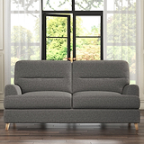 Foxton Charcoal 3 Seater Sofa from Roseland furniture
